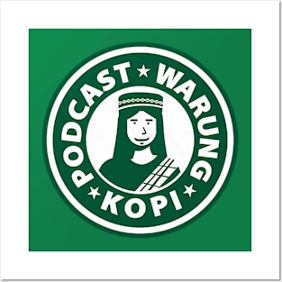 podcasr warung kopi Posters and Art